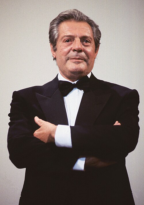 Portrait de Marcello Mastroianni