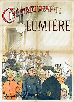 Affiche de L'Arrivée d'un train à La Ciotat
